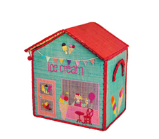 Rice Spielzeugtruhe - Girls Houses 13 - Klein